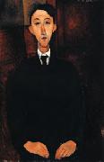 Amedeo Modigliani Portrait of the Painter Manuel Humbert oil painting on canvas